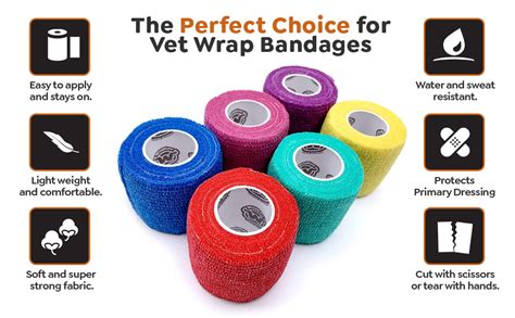 vet wrap bulk|4 Inch Vet Wrap Tape Bulk Features .